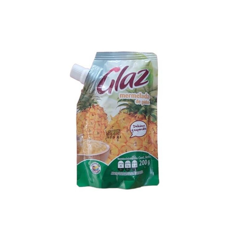Mermelada de Piña Glaz 200g