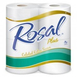 Papel Rosal Plus Verde 12 Paq. x 4 (Bulto) 215 Hojas