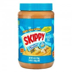 Mantequilla de Maní Creamy Skippy 1,36k