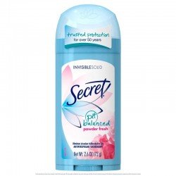 Desodorante Sólido Invisible Secret Powder Fresh 73g