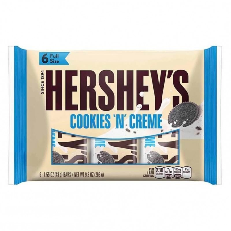 Hershey' Cookies 'n' Creme 6 Full Size