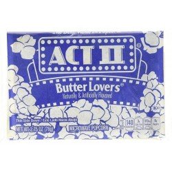 Palomitas de maíz para microondas ACT II Butter Lovers 78gr
