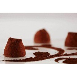 Trufas Naturales espolvoreadas con Cacao en polvo