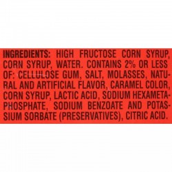 Sirope Original Mrs. Butterworth's 1,89L Ingredientes
