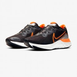 Nike Renew Run Black/Particle Grey/White/Total Orange 3