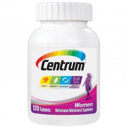 Centrum Women, Suplemento Multivitamínico para Mujeres 120 Tabletas