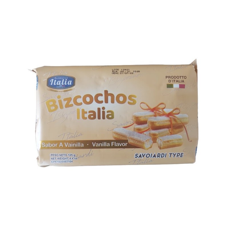 Bizcochos Italia 125g (Nueva Presentación)