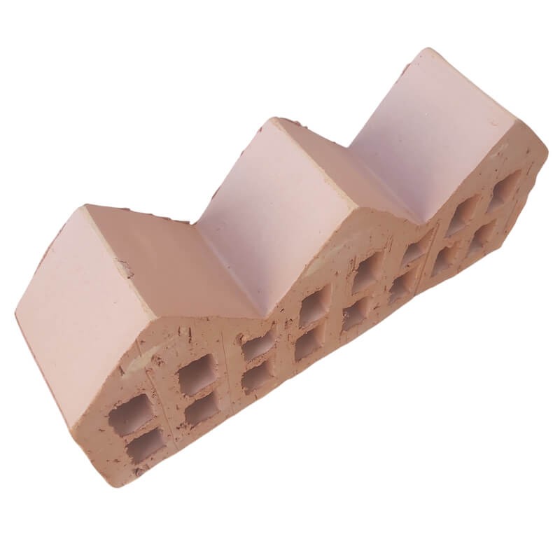 Ladrillo 3 casitas 6 x 12 x 25 cm