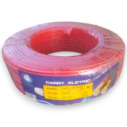 Cable Corriente #12 THW Carry Electric Rojo