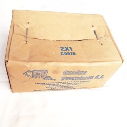 Ganchos para techo 2x1 corto, 50 unidades