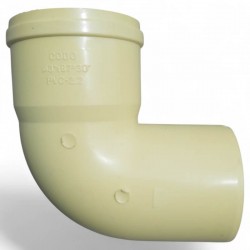 Codos 3" x 90º A/N PVC INPLAVEN