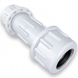 Junta Dresser 1/2" PVC Blanco belt-g