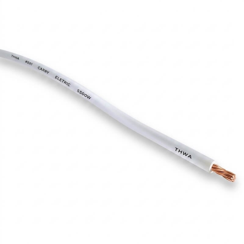 Cable 1 x 8 THW Blanco Carry Electric (M)