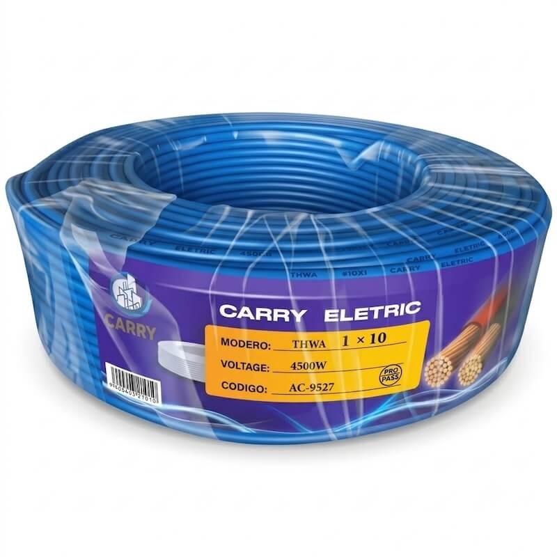Cable Corriente #10 THW Carry Electric
