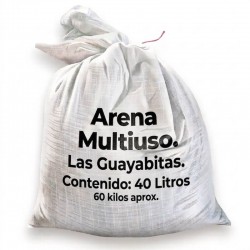 Arena Multiuso 40 Lt Las Guayabitas