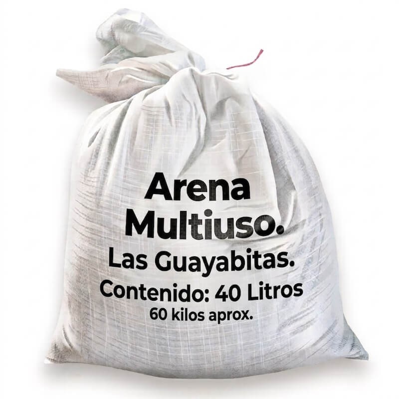 Arena Multiuso 40 Lt Las Guayabitas