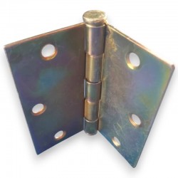 Bisagra 3" latonada para madera