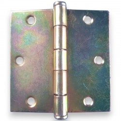 Bisagra 3" latonada para madera