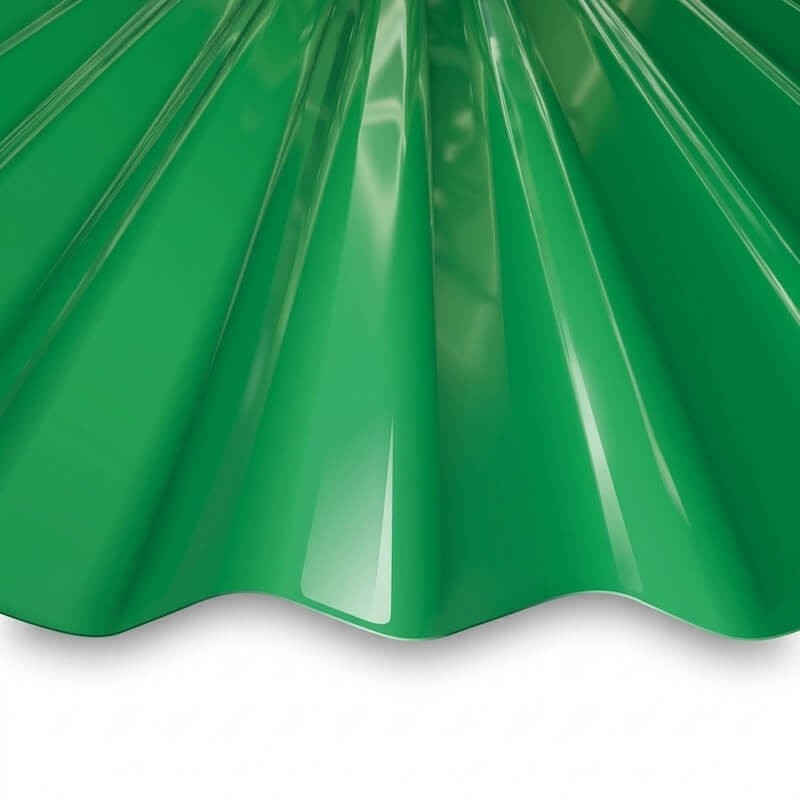 Lámina 3,60 m (0,17 mm) Verde / Blanco GODE