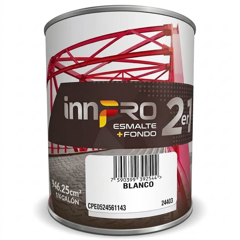 Fondo Blanco 1/4 galón innpro 2en1